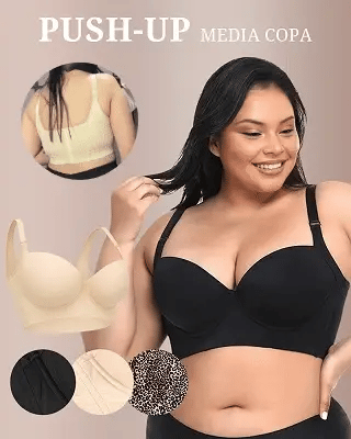 PROMOCIÓN 3x1 - Sostén Push Up Premium sin Aros que Moldea y Realza