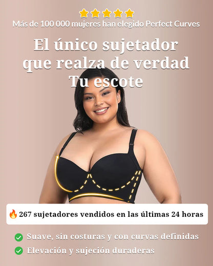 PROMOCIÓN 3x1 - Sostén Push Up Premium sin Aros que Moldea y Realza